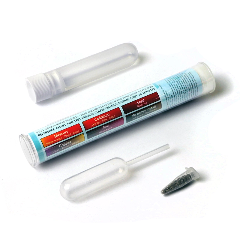 Heavy Metals Test 5-in-1 (Cadmium, Mercury, Lead, Copper, Zinc)